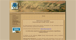 Desktop Screenshot of ellend.hu